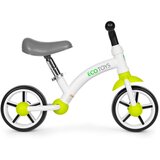 ECO TOYS balansni bicikl za djecu – EVA kotači, podesivo sjedalo, zeleni | shoptok.hr