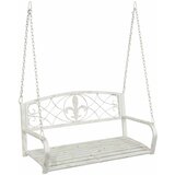  Ljuljačka Čelik 110,5 x 59 x 55 cm Antič White | shoptok.hr