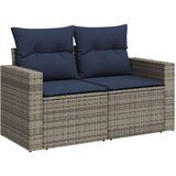 vidaXL 7-dijelni set vrtnih sofa od poliratana s jastucima sivi | shoptok.hr