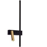 Toolight Zidni svijećnjak APP1439-W BLACK GOLD | shoptok.hr