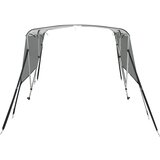 Tenda bimini s 3 luka i mrežastim zidovima 183x(185-198)x137 cm | shoptok.hr