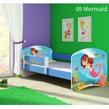  Dječji krevet ACMA s motivom, bočna plava 180x80 cm 09 Mermaid | shoptok.hr