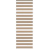vidaXL Zebra zavjesa Pješčano smeđa 85x200 cm Širina tkanine 80 9 cm Poliester - Pješčanosmeđa 85 x 200 cm | shoptok.hr