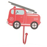 Sass & Belle Rdeč stenski obešalnik Fire Engine – u