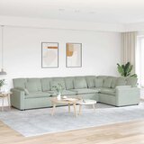  Modularna sofa s jastucima, baršunasta, svijetlosiva Cijene