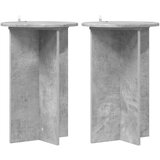  Stalak za biljke 2 pcs Betonska siva Ø40 x 60 cm | shoptok.hr