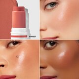 Bobbi Brown Skin Enhancer Multi-Stick večnamensko ličilo za ustnice in lica odtenek Sunset 8 g | Shoptok.si