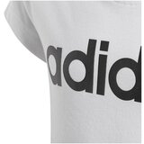 Adidas Majice s kratkimi rokavi Essentials Linear Tee Bela | Shoptok.si