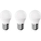 Emos LED žarulje u setu 3 kom s toplim svjetlom E27, 4 W – Cijene