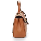 Polo Ralph Lauren Ročne torbice FARRAH SOFT SATCHEL SMALL Kostanjeva | Shoptok.si
