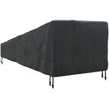  Pokrov za vanjski namještaj 195 x 76 x 82 cm Pravokutni Crna | shoptok.hr