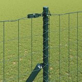 Euro Ograđivanje Ukop 10 x 1,5 m Čelik premazan PVC-om Zelena | shoptok.hr