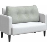 Jastuk za leđa Svijetlo siva 100 x 24 x 50 cm Baršun | shoptok.hr