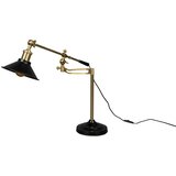 Dutchbone Črna/v zlati barvi namizna svetilka (višina 50 cm) Penelope – | Shoptok.si