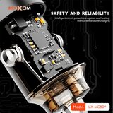 Moxom Auto punjač LX-VC809 PD-QC 75W crni | Eponuda.com
