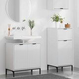  Set namještaja za kupaonicu s ladicama 2 pcs Visoki sjaj bijela | Eponuda.ba