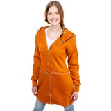 Glano Women's Extended Sweatshirt - orange Cijene