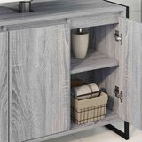  Kupaonski ormar Siva Sonoma 90 x 30 x 60 cm Konstruirano drvo | shoptok.hr