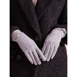 Wool Fashion Italia Gloves-AT-RK-6203.10-gray | shoptok.hr