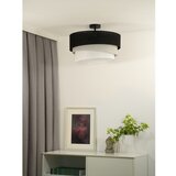  Duolla - plafonski luster TRIO 1xE27/15W/230V prečnik 45 cm crna/siva/bela | Eponuda.com