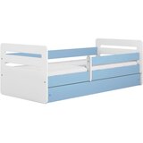 HAPPYKIDS OTROKA POSTELJA TED 180X80 (VE BARV)-Bela/Modra | Shoptok.si