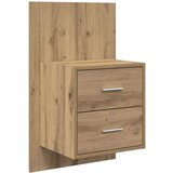  Uzglavlje s ormarićem 3 pcs Umjetnički hrast Konstruirano drvo | shoptok.hr