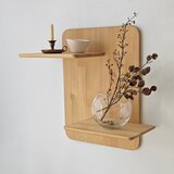 Kalune Design Polica s više razina od punog hrasta u prirodnoj boji 66 cm Matilda – | shoptok.hr