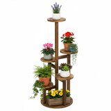 springos drveni stalak za cvijeće, 6 razina, visina 87 cm | shoptok.hr