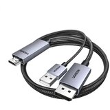 Ugreen HD169 4K 60HZ DISPLAYPORT HDMI KABEL 2M (ČRN), (5000071594) | Shoptok.si