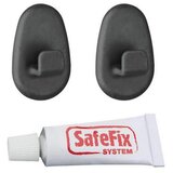Lemon Planet Set 2 kukice i lepak za kačenje polica Lava SafeFix Metaltex 401100 000 Cene