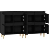 Komode 2 kom crne 60x35x70 cm od konstruiranog drva | shoptok.hr