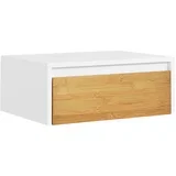 Nočna omarica Predal Barva Bela 40x29.8x15.6cm FBT174-E-WN, (5000227567)