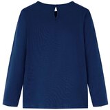  Dječja majica dugih rukava modra 128 | shoptok.hr