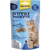 Gimcat Nutri Pockets riba - Varčno pakiranje: s tuno (6 x 60 g)