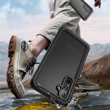 ShellBox Vodotesni 360° ovitek IP68 za Samsung Galaxy A35 5G – Črn | Shoptok.si