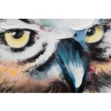  Naslikana slika na platnu sova 1-delna 60x60 cm CWF1279HE1 | shoptok.hr