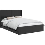  Krevetna konstrukcija s pohranom i uzglavljem Crna 140 x 200 cm | shoptok.hr
