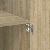 Visoka komoda boja hrasta 70x42,5x185 cm od konstruiranog drva | shoptok.hr