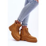 Boto Women's Leather Lined Fur-Lined boot Brown Poles | shoptok.hr