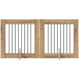  Vrata za pse s postoljem 2 pcs Hrast artisan 80 x 80 cm | shoptok.hr