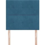  LED Headboard Temno modra 100 cm Žamet, (22052460) | Shoptok.si