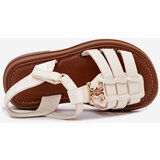 Boto Girls Sandals With Decorative Detail Beige Serina | ePonuda.com