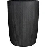 stolpec za sajenje linetto high ø 38 cm x 54 cm kamnito črna