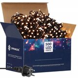 springos set božićnih lampica Flash, 500 LED, 28,5 m, toplo bijela + flash hladno bijela | shoptok.hr