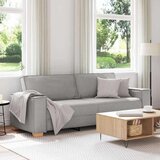 vidaXL Trosjed/Kauč/Samostojeća Sofa Oblačno Siva 180 cm Tkanina | shoptok.hr