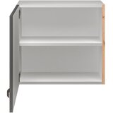 XXXL Kuhinjska Zgornja Omarica Shadow, Siva, Barva Hrasta | Shoptok.si