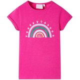  Dječja majica tamnoružičasta 116 | shoptok.hr