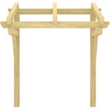 Nadstrešnica za vrata 100x100x80 cm od impregnirane borovine | shoptok.hr