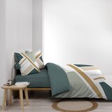 Douceur d intérieur Bela bombažna posteljnina za zakonsko posteljo/podaljšana 240x220 cm Zephyr – | Shoptok.si