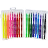  Watercolor Markers in Organizer Colored Set of 18 Pcs | shoptok.hr